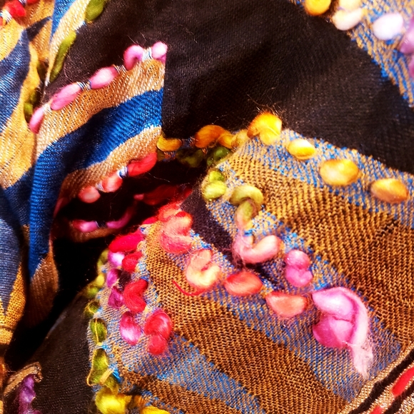 RAJ-MURIEL Thick Knit Emb. Kimono-OS-NWT - Picture 5 of 12